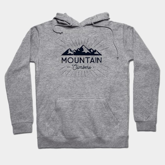 Retro Mountains Hoodie by Original_Badman